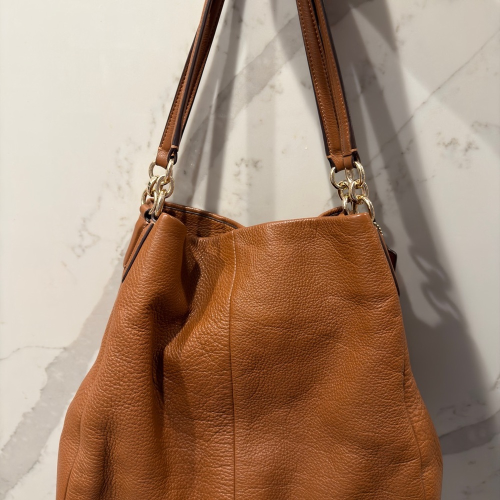 COACH PHOEBE MADISON LEATHER HOBO - Picture 2 of 15